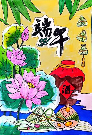 2025端午节绘画比赛一等奖作品（7张）