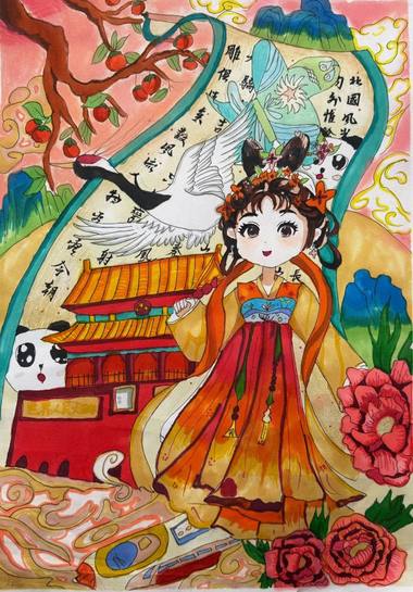 中国 美人画#353 中国 美人画#353 - メルカリ
